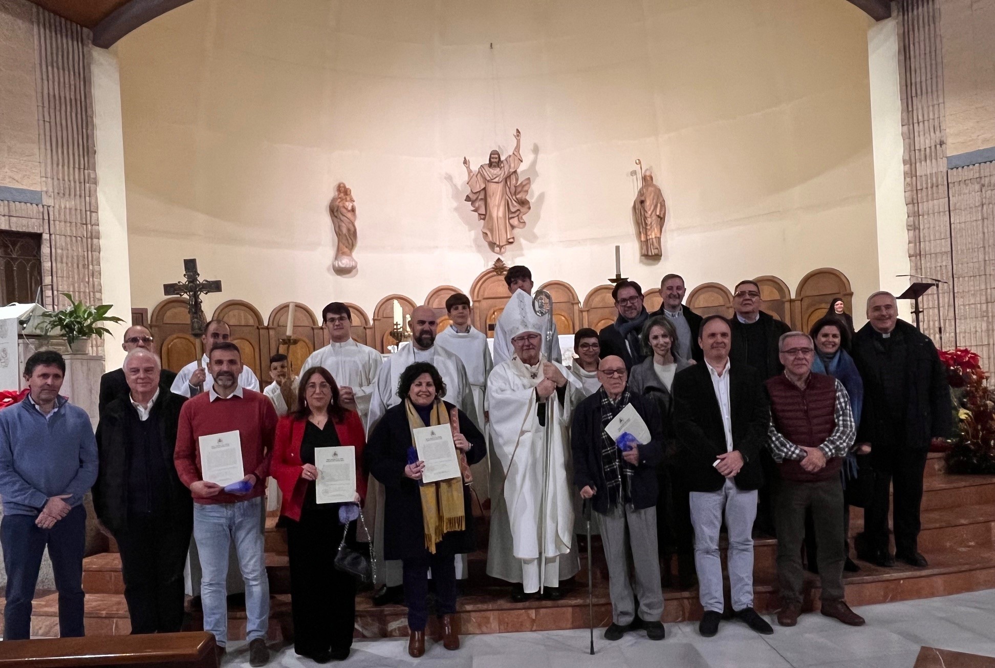 Foto del anterior equipo de la Delegación de Apostolado Seglar de Toledo